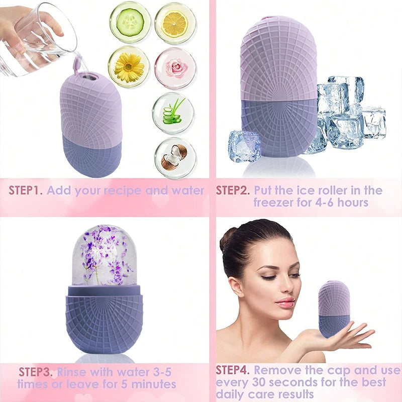 Upgraded Ice Ball Face Eye Roller Reusable Facial Skin Care Tool
