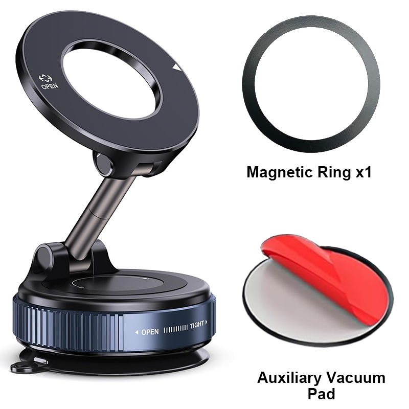 Magnetic Car Phone Holder 360° – Strong Grip Mount
