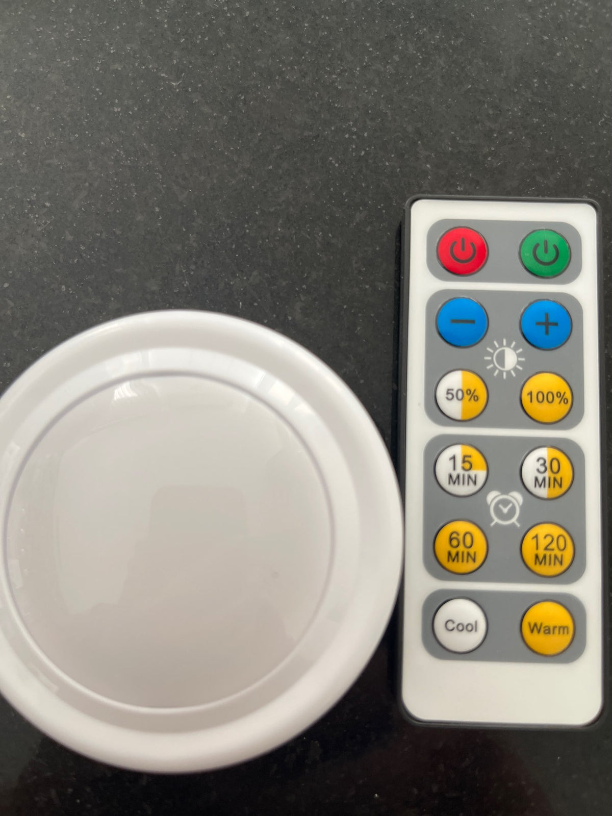 Pack of 3 Wireless LED Night Lights with Remote Control – Ultra-Bright