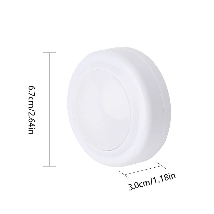 Pack of 3 Wireless LED Night Lights with Remote Control – Ultra-Bright