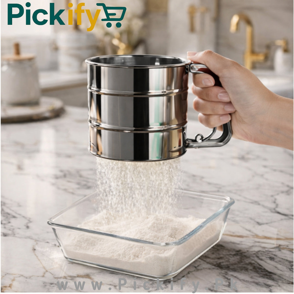 Stainless Steel Flour Sifter