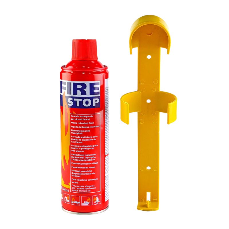 Portable Mini Fire Extinguisher, Fire Stopper Spray 500 Ml