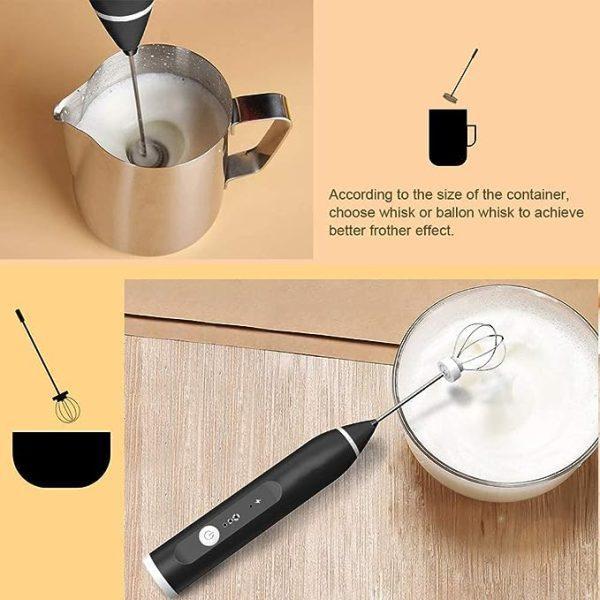 Rechargeable Electric Coffee Beater/Milk Frother