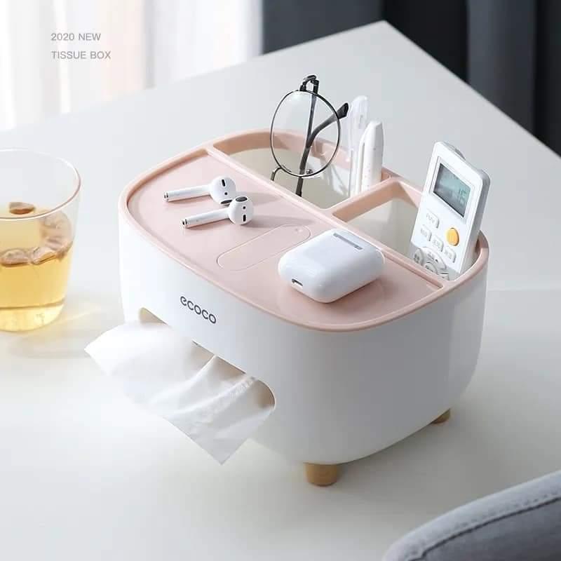 Multifunction Tissue Box Organizer