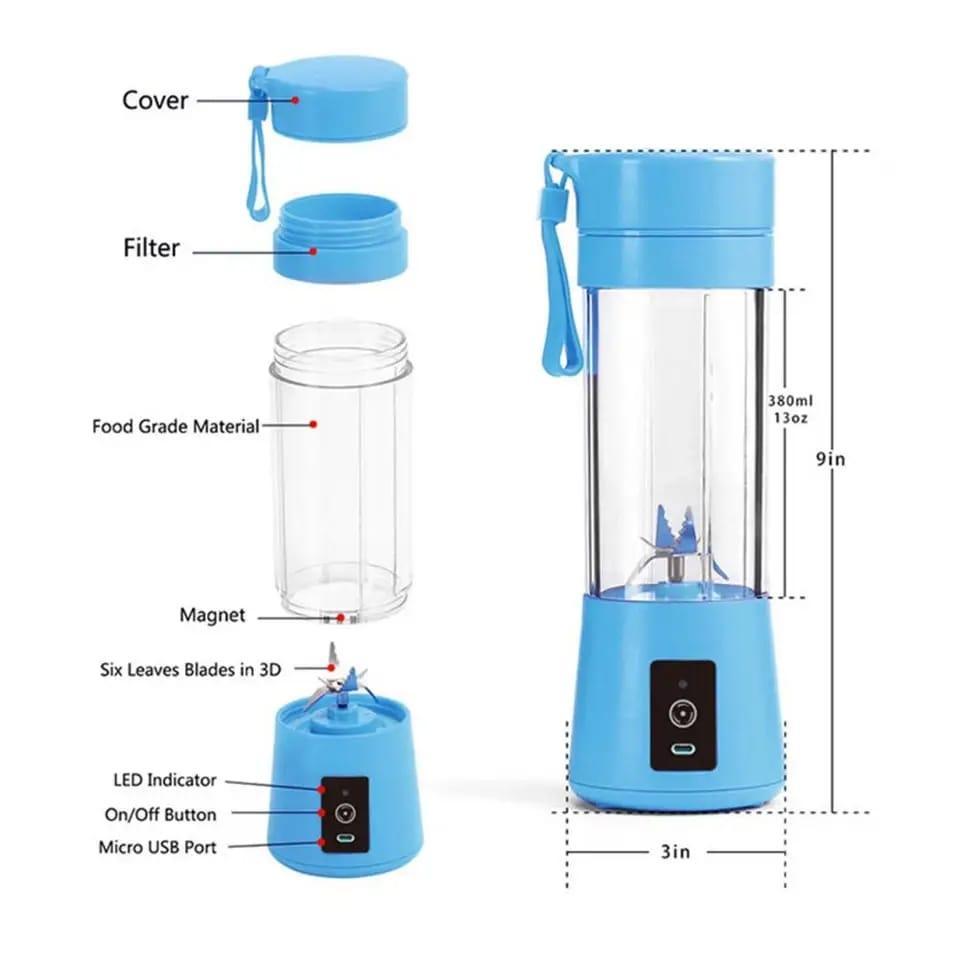 Rechargeable 6-Blade Juicer
