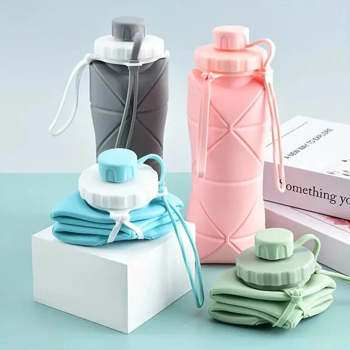 Foldable Water Bottle, 600 Ml