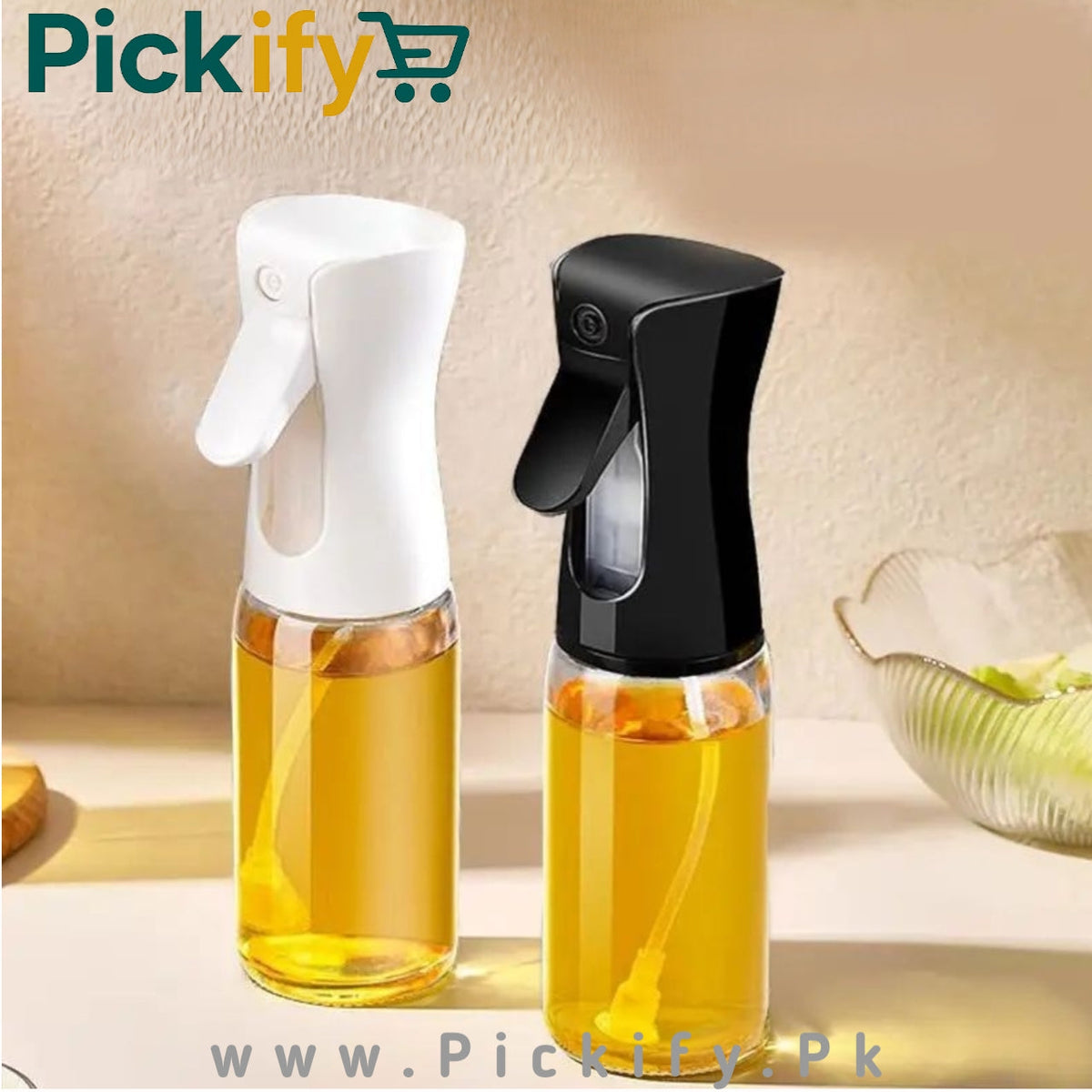 Edible Oil Spray Bottle, 220 Ml