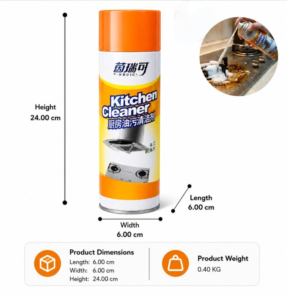Kitchen Cleaner Foam Spray