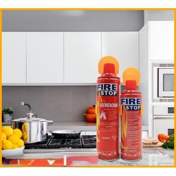 Portable Mini Fire Extinguisher, Fire Stopper Spray 500 Ml